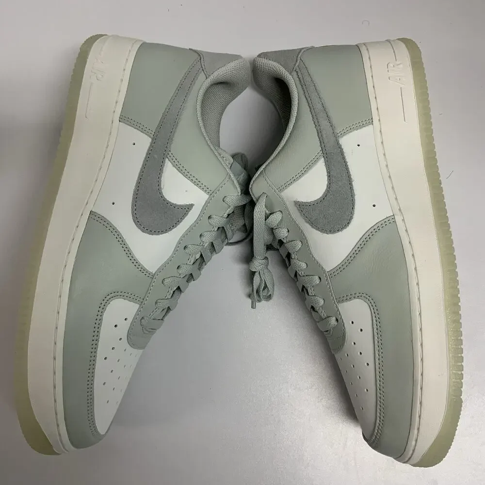 Nike Air Force 1 '07 LV8 Light Silver Pumice FJ4170 003 Size 12.5 Men Grey White